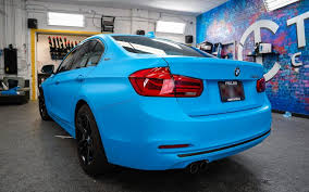 Blue Vinyl Wraps